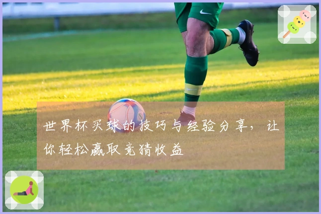 世界杯买球的技巧与经验分享，让你轻松赢取竞猜收益