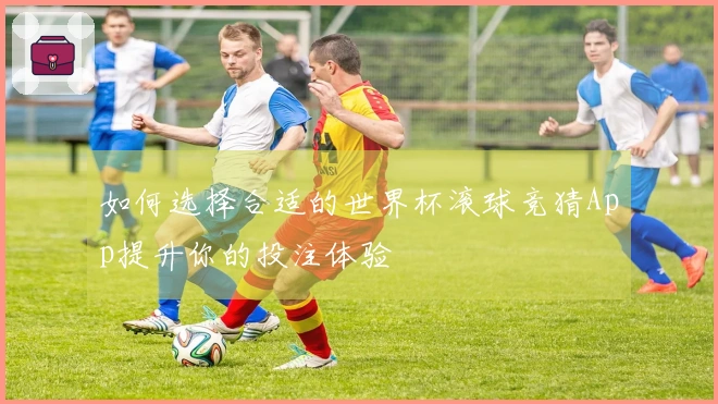 如何选择合适的世界杯滚球竞猜App提升你的投注体验